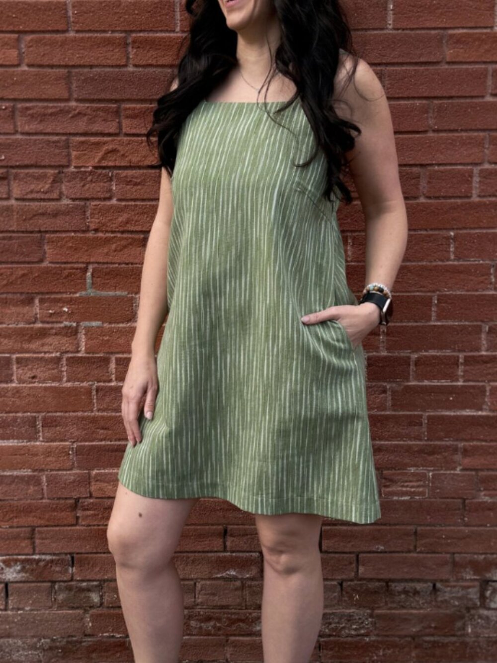 Oakley Pinstripe Dress
